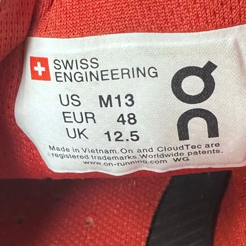 On Running Cloudace Running Shoe Size 13